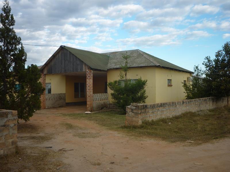 The staff house