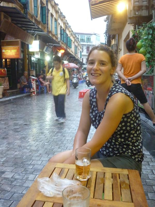 Soaking up the rainy street life of Hanoi