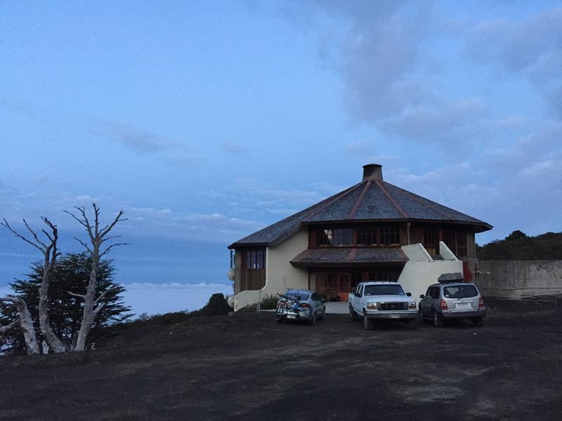 Greg's beautiful restaurant on top of the world!
