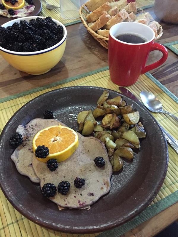 A typically excellent breakfast!